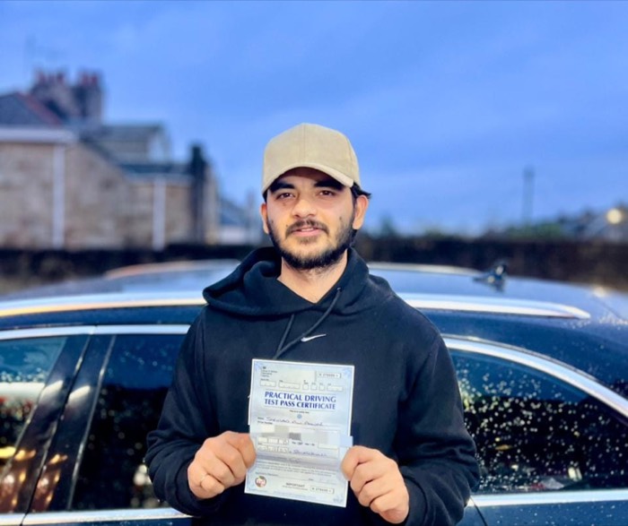 Pupil holding pass certificate